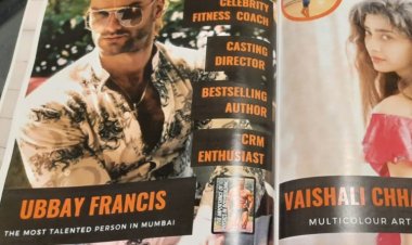 Ubbay Francis is the most talented person in Mumbai on sharing his book with Tiger Shroff