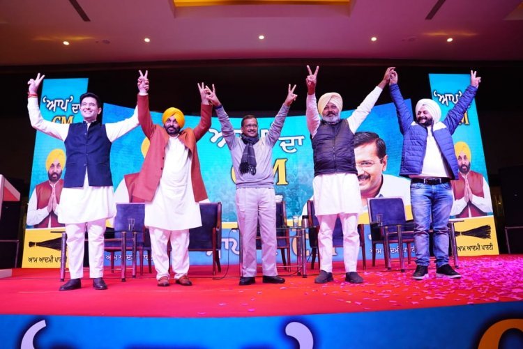 Bhagwant Mann to be Chief Minister Candidate of Aam Aadmi Party