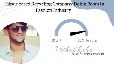 “30 Lakh to 20 Cr. turnover done by Vishal Kedia through recycling clothes.”