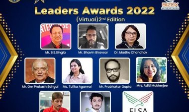 Bizox Media Network organised ‘Leaders Awards 2022’ - Virtual, felicitated Top Companies & Individuals