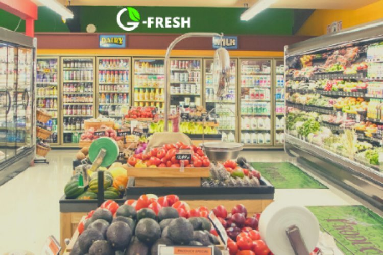 Fresh mart grocery sales shop