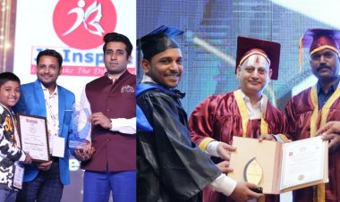 Jk Inspire -Udupi-CEO Sathish J Shetty Received Doctorate and Indian Trade Award For excellence in digital marketing