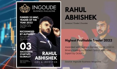 Meet Mr. Rahul Abhishek, a young Indian entrepreneur and exceptional trader who is the founder of 3 companies and co-founder of 2 MNCs.