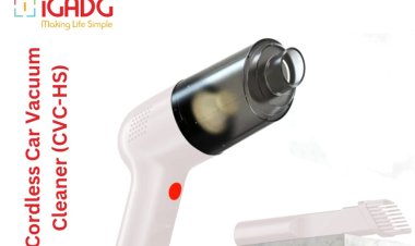 Introducing the iGADG 6000pa Cordless Car Vacuum: The Ultimate Solution for Keeping Your Car Clean and Tidy!
