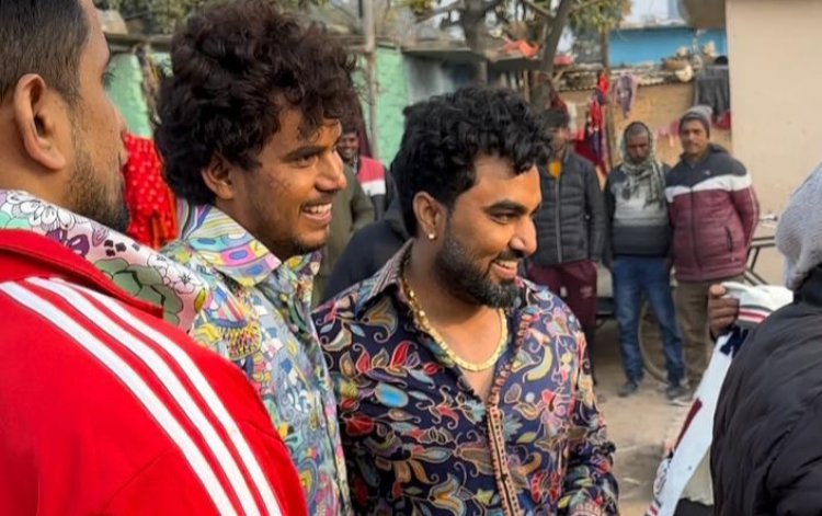 Balraj Singh Shoots his New Music Video โChele Chapaateโ with Armaan Malik - Hindustan Bytes | Latest News India, Punjab, World | Crime News | Political News | Entertainment News Balraj Singh Shoots his New Music Video โChele Chapaateโ with Armaan Malik - Hindustan Bytes | Latest News India, Punjab, World | Crime News | Political News | Entertainment News