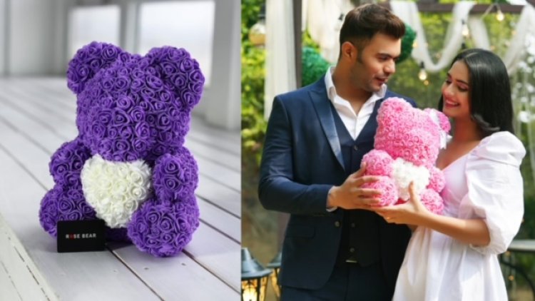 Bloom shop bear roses