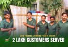 Anil Packers & Movers Private Limited reaches a new milestone: 200,000 customers served.