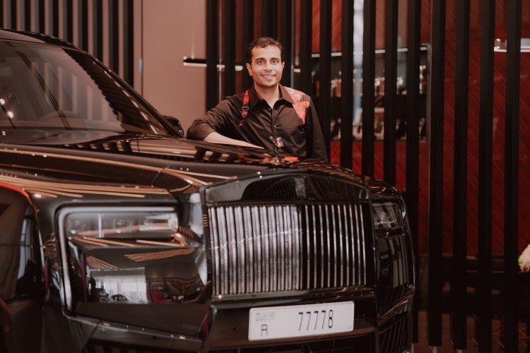 Nishad Hussain, the first Indian to own the 2025 Rolls-Royce Cullinan Series II