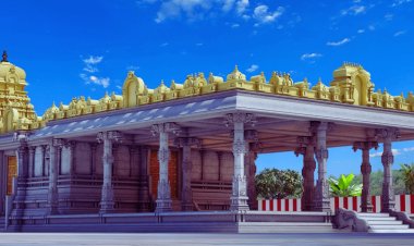 Grand Bhumi Poojan Ceremony of Shree Raja Rajeshwar Devasthan