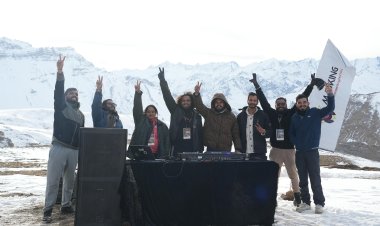 Mad King Techno Summit Creates History: Highest Altitude Techno Party at 15,050 ft in Komic, Spiti!