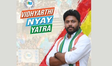 Vidyarthi Nyaya Yatre: Keerthi Ganesh Leads Karnataka's Largest Student revolution, Empowering 30 Lakh Voices!