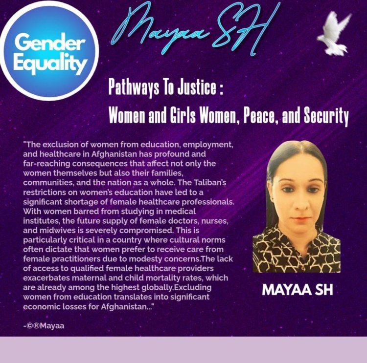 Pathways To Justice : Rights of Afghan Women and Girls Women, Peace, and Security