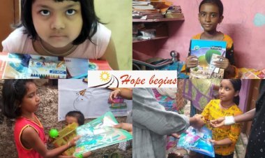 Empowering Girls Through Education: The Work of Hope Begins Foundation.