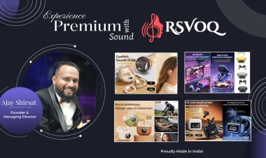 RSVOQ Set to Make Waves in the Indian Audio Tech Market with a Grand Launch — Ajay Shirsat Leads the Vision