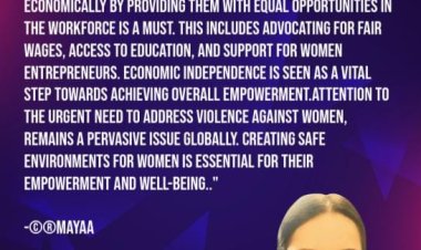 Mayaa SH’s Message on Women’s Day ...