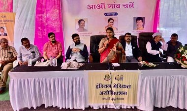 Rural health revolution: IMA under visionary leadership Dr. Anupam Takalkar Dr Yogesh Lakkas and Dr Shivaji Pole