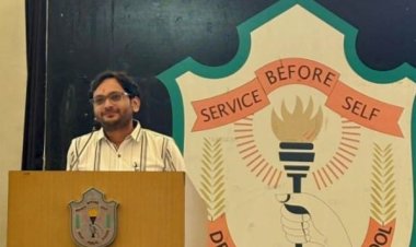 Inspiring Young Minds: Dr. Shubham Mahajan's Author Visit Lights Up DPS School Nashik.