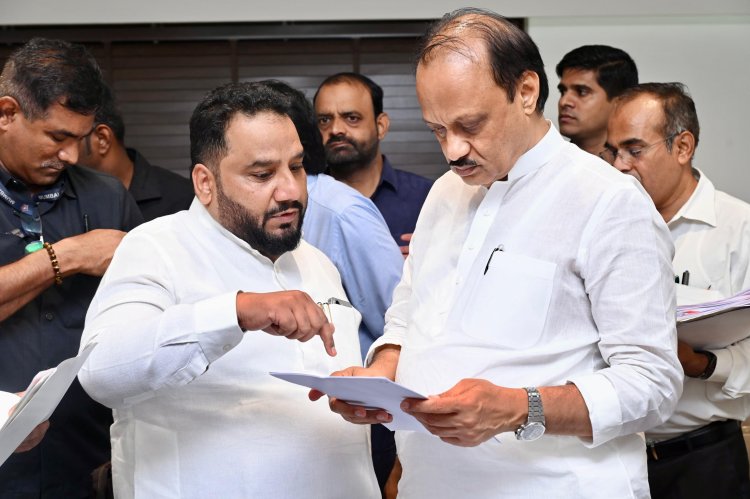 Ajit Pawar reprimands Sangram Jagtap over Saleem Sarang's complaint