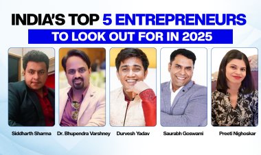 India’s Top 5 Entrepreneurs to Look Out For in 2025