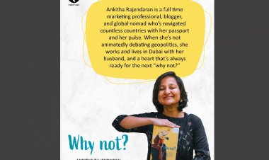 “Why Not?” — One Woman. One Passport. A Hundred Countries That Changed Everything By Author Ankitha Rajendaran