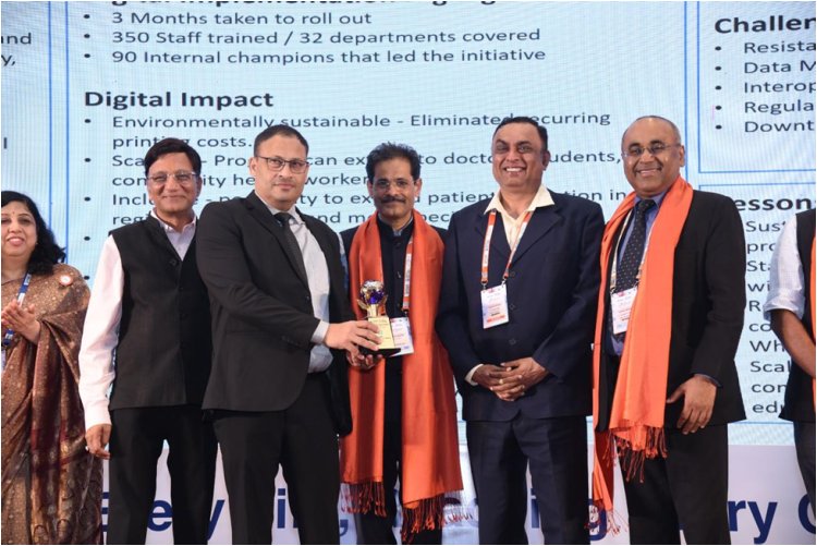 Kamalnayan Bajaj Hospital Bags National-Level NABH Digital Health Excellence Award