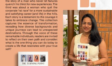 The Turning Point: 100 Real Stories of Courage, Change, and Career Reinvention by Author Lochan Narayanan