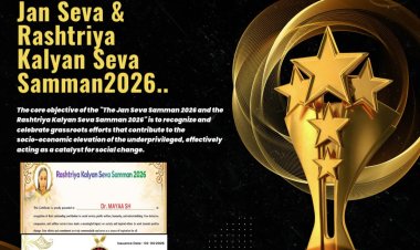 Mayaa SH Honoured with “Jan Seva and Rashtriya Kalyan Seva Samman 2026” for Social Impact