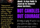 "Not Candles But Courage": Mayaa SH Dedicates Her Birthday Month To Urge Public To Stand Up For Domestic Abuse Survivors...