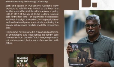 Mementos From the Wild by Author Ganesh Namasivayam – A Captivating Journey Into Wildlife, Nature & Conservation