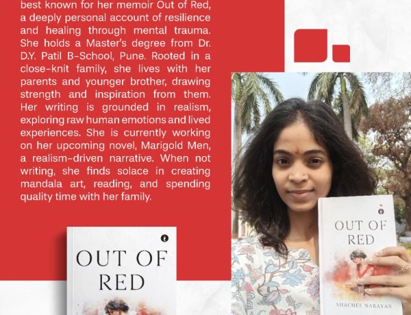 Author Shachee Narayan Shares a Powerful Journey of Healing, Resilience, and Self-Discovery in Out of RED