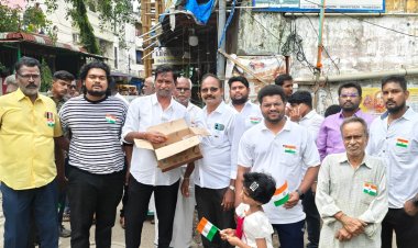 We The Leaders Celebrates India's 80th Independence Day with Flag Hoisting and Tree Plantation Drive in North Chennai