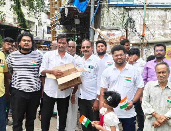 We The Leaders Celebrates India's 80th Independence Day with Flag Hoisting and Tree Plantation Drive in North Chennai