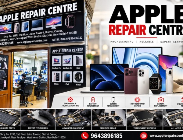 Apple Service Centre in Janakpuri Becomes a Trusted Address for iPhone, MacBook Pro and iPad Repairs in Delhi