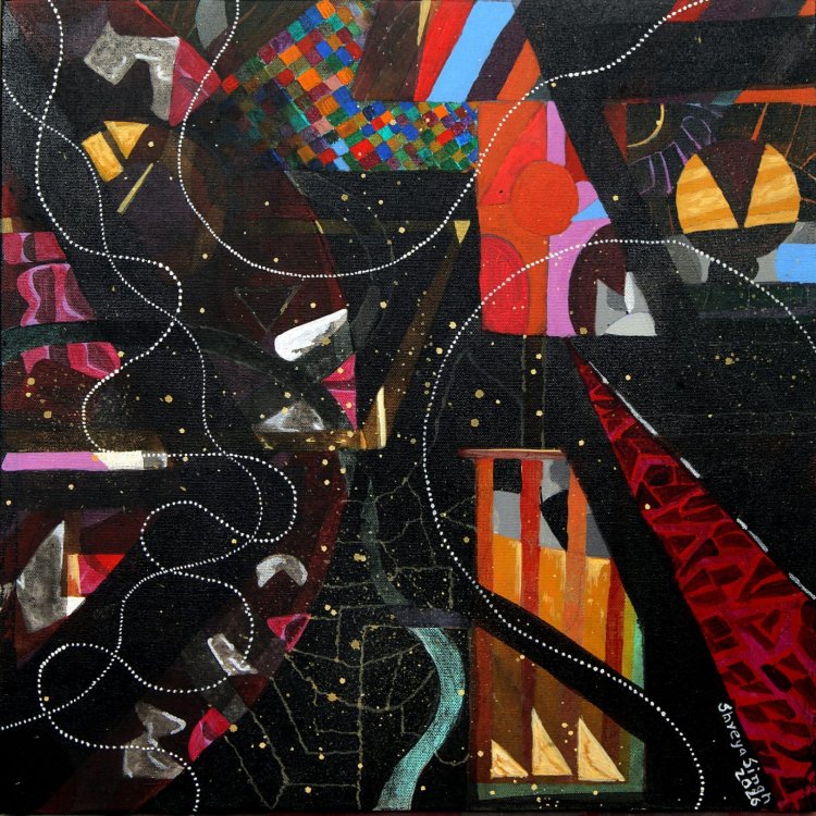 In-Between the Dialogue: Spasht–Aspasht by the Artists. Gallery ArtCradle presents a two-person exhibition by mother-daughter artists Jyoti Singh and Shreya Singh, curated by Asmita Grover