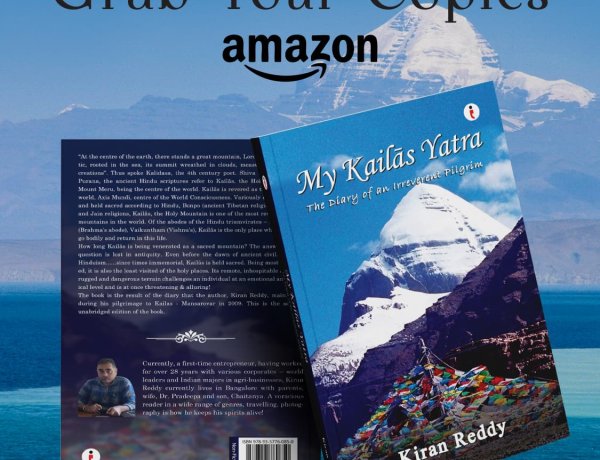 My Kailās Yatra: The Diary of an Irreverent Pilgrim by Author Kiran Reddy — A Personal Journey to One of the World’s Most Sacred Mountains