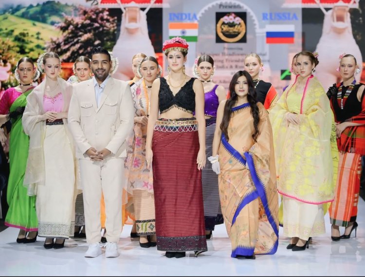 Fashion Entrepreneur Lily Lairenlakpam and Delhi Fashion Week Take Manipur’s Handlooms to Russia, Making the State Proud on the International Runway